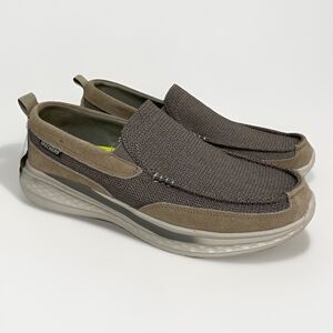 Skechers Relaxed Fit Men Size 11 Slade-Munson Light Brown Slip On 205102 New